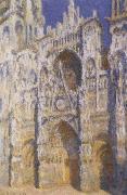 Rouen Cathedral in Brights Sunlight Claude Monet
